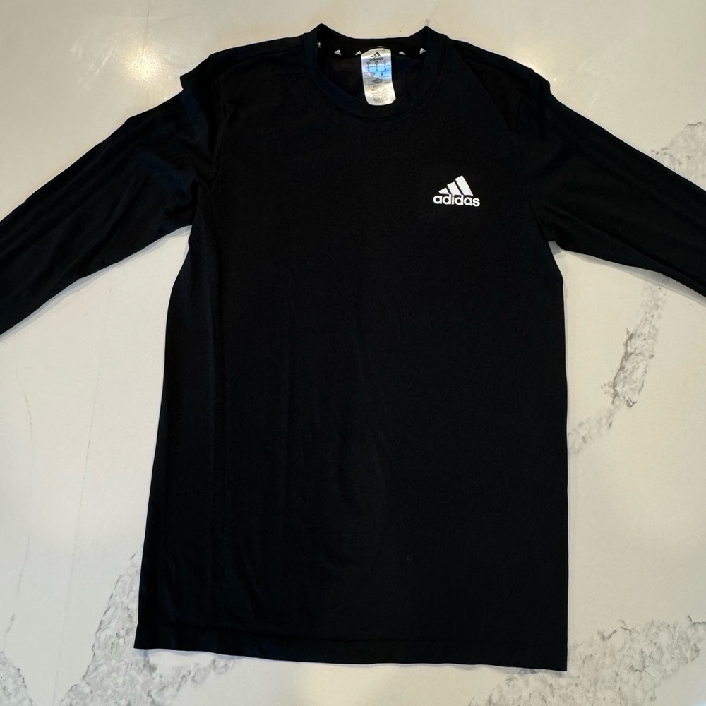 Adidas Men’s Aeroready long sleeve black shirt